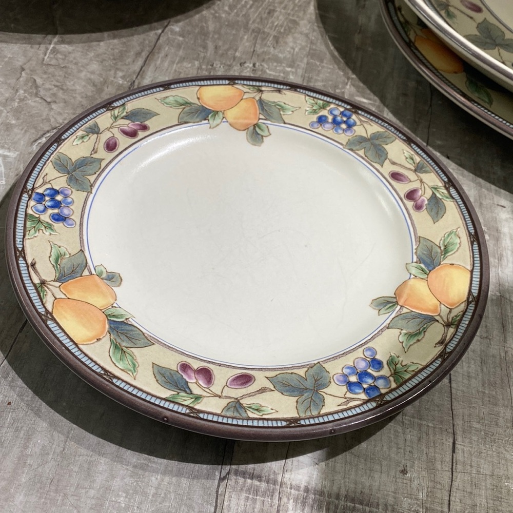 Mikasa And, Taglio garden harvest desert/salad plate
